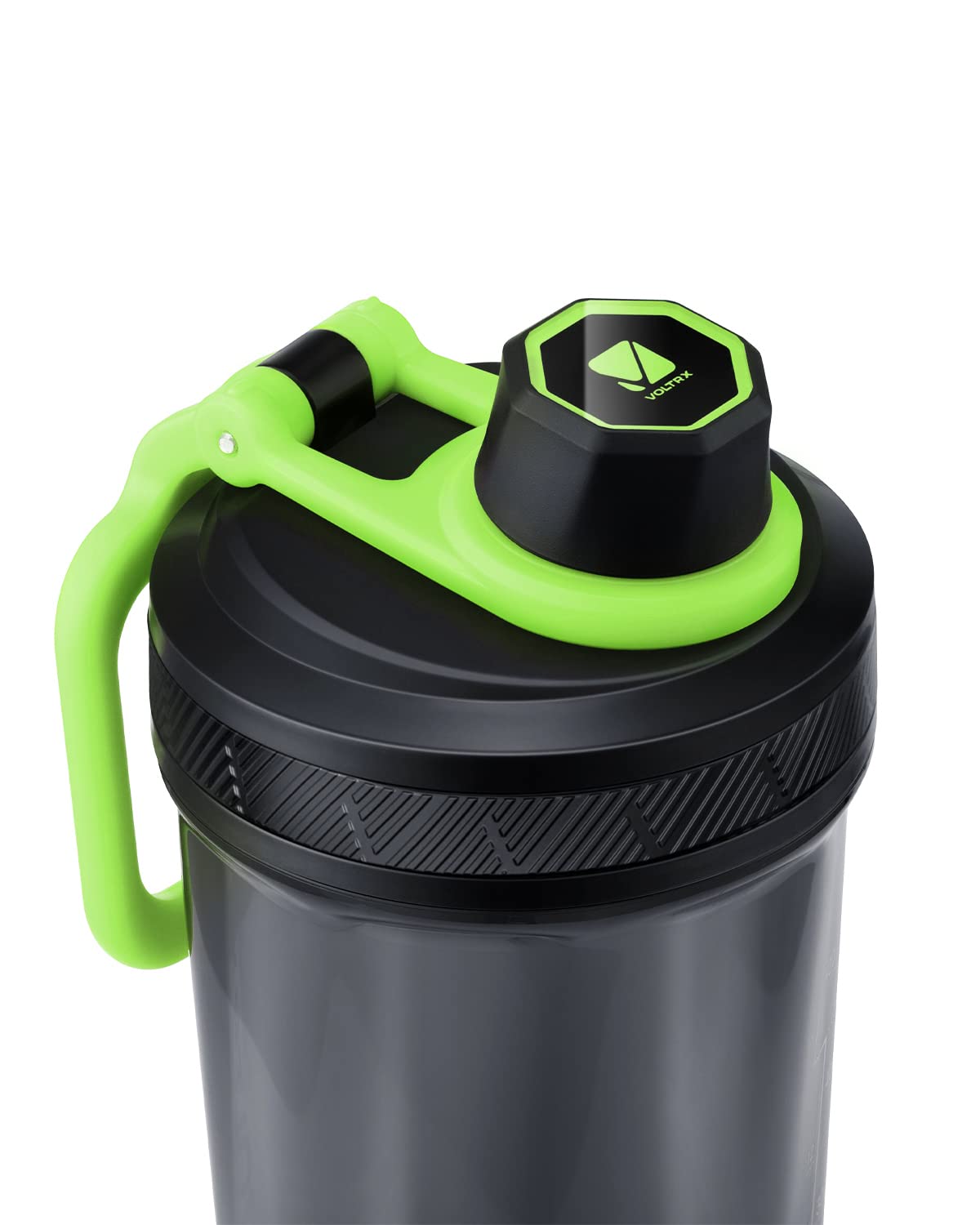 VOLTRX Shaker Bottle, Gallium USB C Rechargeable Electric Protein Mixer, Shaker Cups for Protein and Meal Replacement Shakes, BPA Free, Made with Tritan, 24oz
